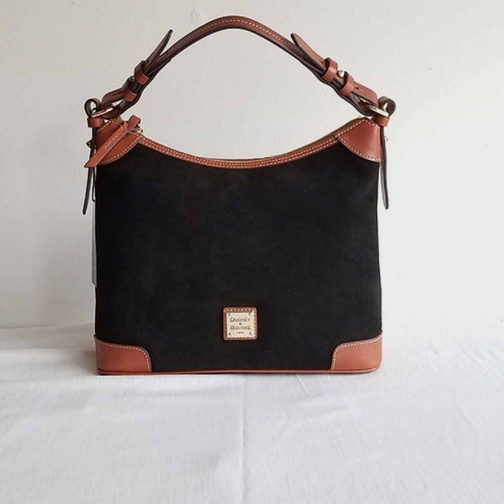 Dooney & Bourke Suede Hobo Handbag Limited Edition - Picture 12 of 12